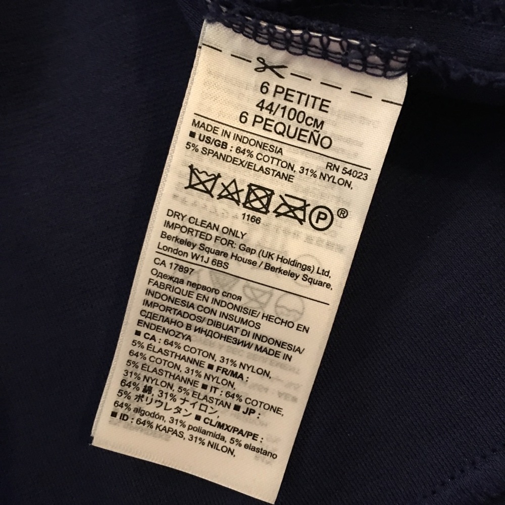 Banana Republic Navy Blue Dress - Picture 7 of 8